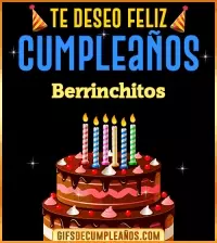 Te deseo Feliz Cumpleaños Berrinchitos